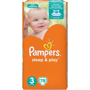 Pampers Sleep & Play 5-9 кг (78) фото