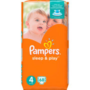 Pampers Sleep & Play 8-14 кг (68) фото