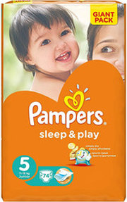 Pampers Sleep&Play 5 Junior фото