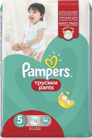 Pampers трусики Pants 11-18 кг (15 шт) фото