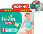 Pampers трусики Pants 6-11 кг (120 шт) фото