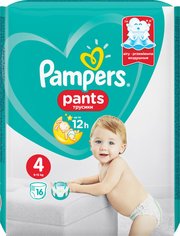 Pampers трусики Pants 9-15 кг (16 шт) фото