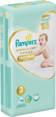 Pampers трусики Premium Care 6-11 кг (48 шт) фото