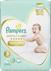 Pampers трусики Premium Care 6-11 кг (70 шт) фото