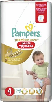 Pampers трусики Premium Care 9-14 кг (44 шт) фото