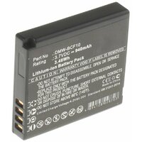 Panasonic DMW-BCF10E, DMW-BCF10, CGA-S009,