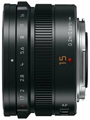 Panasonic Summilux 15mm f/1.7 Asph DG (H-X015E-K) фото