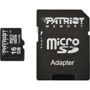 Patriot microSDHC Class 10 16GB фото