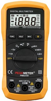 PeakMeter PM8233D фото