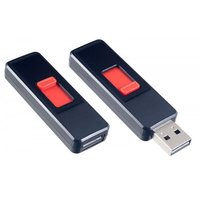 Perfeo USB Flash накопитель 64Gb S03 Black (PF-S03B064) 571214