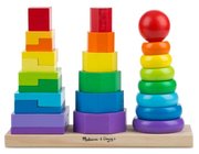 Melissa & Doug Пирамидка Геометрическая фото