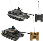 Plamennyj motor Battle Tank King Tiger&T-34 1:28 фото