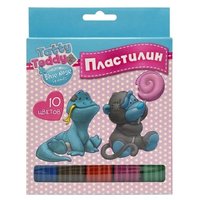 Action! Пластилин Tatty Teddy 10 цветов