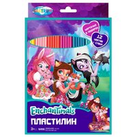 CENTRUM Пластилин Enchantimals 12 цветов (88617)