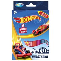 Centrum Пластилин Hot Wheels 6 цветов (88618)