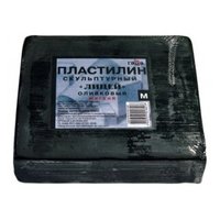 Гамма Пластилин Лицей мягкий оливковый (2.80.Е050.004)