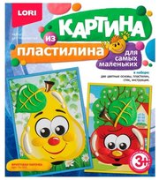 LORI Пластилин Картина из пластилина - Фруктовая парочка (Пк-031) фото