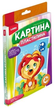 LORI Пластилин Картина из пластилина - Львенок (Пз/Пл-004) фото