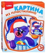 LORI Пластилин Картина из пластилина - Мишутка (Пк-050) фото