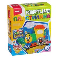 Lori Пластилин Картина из пластилина - Паровозик (Пк-003)