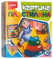 LORI Пластилин Картина из пластилина - Пирамидка (Пк-001) фото