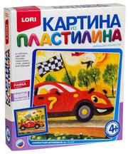 LORI Пластилин Картина из пластилина - Скоростной автомобиль (Пк-012) фото