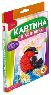 LORI Пластилин Картина из пластилина - Снегирь (Пз/Пл-002) фото