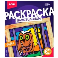 Lori Пластилин Раскраска пластилином - Сова (Пк-044)