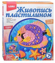 LORI Пластилин Живопись пластилином - Морская рыбка (Пк-013) фото