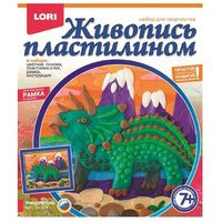 Lori Пластилин Живопись пластилином - Трицератопс (Пк-014)