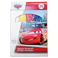 Multiart Пластилин Disney Тачки 10 цветов (9091-CARS)