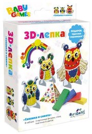 Origami Пластилин Совушка и совята (03258) фото