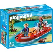 Playmobil Wild Life 5559 Лодка с браконьерами фото