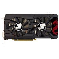 Powercolor Radeon RX 570 1250Mhz PCI-E 3.0 4096Mb 7000Mhz 256 bit DVI HDMI HDCP Red Dragon