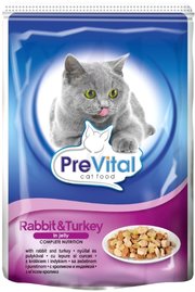 PreVital Packaging Pouch Jelly Rabbit/Turkey 0.1 kg фото