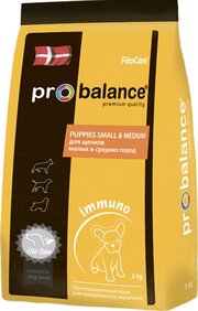 ProBalance Immuno Puppies Small & Medium 3 kg фото