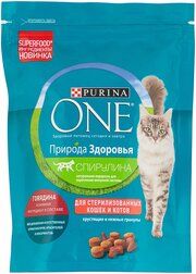 Purina ONE Природа Здоровья, с говядиной фото