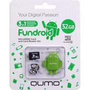 QUMO Fundroid MicroSDHC Class 10 32GB фото