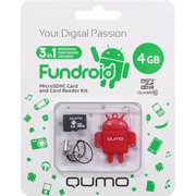 QUMO Fundroid MicroSDHC Class 10 4GB фото