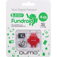 Qumo Fundroid MicroSDHC Class 10 4GB