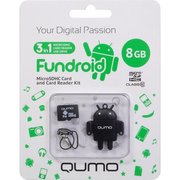 QUMO Fundroid MicroSDHC Class 10 8GB фото