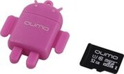 QUMO Fundroid microSDHC QM32GCR-MSD10-FD-pnk 32GB фото