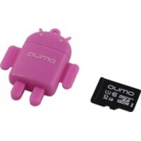 Qumo Fundroid microSDHC QM32GCR-MSD10-FD-pnk 32GB