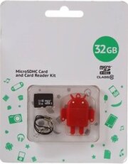 QUMO Fundroid microSDHC QM32GCR-MSD10-FD-RED 32GB фото