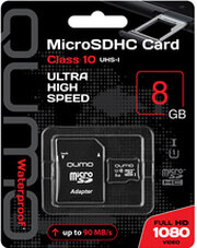 QUMO microSDHC QM8GMICSDHC10U1 8GB фото