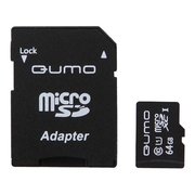 QUMO MicroSDXC Class 10 64GB фото