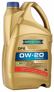 Ravenol DFE SAE 0W-20 (4+1 л) фото