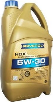 Ravenol HDX 5W-30 4 л фото