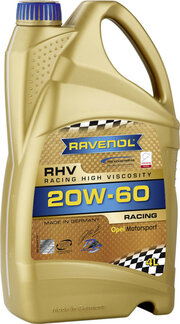 Ravenol RHV Racing High Viscosity 20W-60 4 л фото