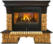 Real-Flame California Brick 3D Novara 26 фото